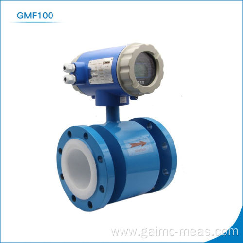 Battery powered IP68 RS485 electromagnetic flow meter